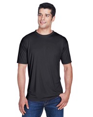 5 Pack Of UltraClub 8420 Mens Cool & Dry Sport Performance Interlock T-Shirt