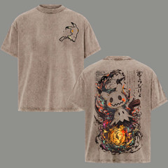Mimikyu T-Shirt Anime Unisex Oversized Men Top Clothing Gift 2026 Cotton