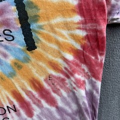 Vintage Stussy Shirt Mens XL Tie Dye Distressed Y2K Surf World Tour City Tee
