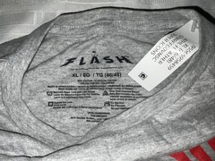 The Flash DC Comics T Shirt Gray Size X Large