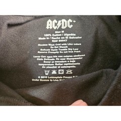 AC/DC Highway to Hell T-Shirt Mens M Black Excellent Band Graphic Tee