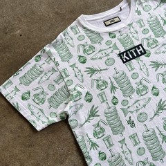 Kith x Sadelle’s All Over Tee Men’s XXL heavyweight