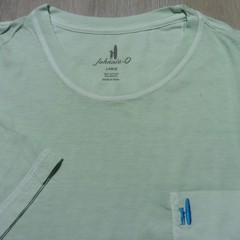 JOHNNIE O Mens L LARGE T SHIRT DALE 2.0 PISTACHIO GREEN SHORT SLEEVE GOLF TEE