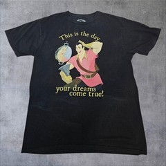 Disney Beauty & The Beast Gaston Graphic Print Tee-Shirt Size Large Unisex M47