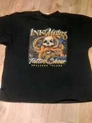 Ink Masters Tattoo Show Okaloosa Island Y2K Multi Color Mens Size 3XL