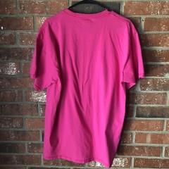 DC Comics Lois Lane Pink T-Shirt Size Large Jerzees Hi Densi-T 