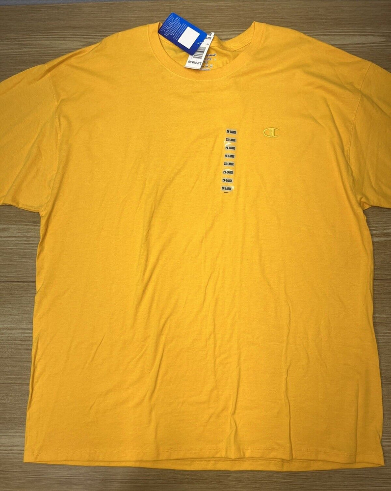 Camiseta Para Hombre Champion Franela Manga Corta Deportiva Talla 2XL