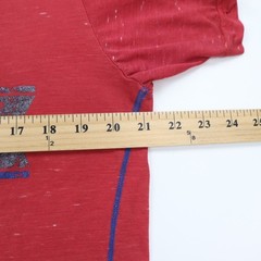 Paper Thin American Fighter T-Shirt Mens XL Red Distress Training Division MMA