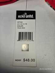 Ecko Unltd. Stand By Color-Block T-Shirt Red/Gray Men’s Sizes S, M, L, XL NWT