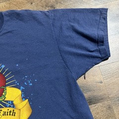 Vintage D Nero Keep The Faith Cross Roses T Shirt Mens Size L Large