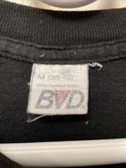 Vintage BVD Faded Blank Pocket T Shirt USA Made 100% Combed Cotton Tag M Fit S