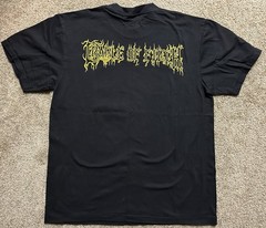 NWOT Cradle Of Filth Thornography Men’s Size L Black Double Sided