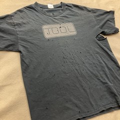 Thrashed 2013 Tool LA California Tour Shirt Faded Black Large
