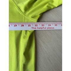Adidas Formotion Shirt Men’s L Neon Yellow 3 Stripe Blue Climate Cool Jersey Y2k