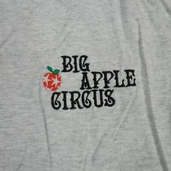 VTG Big Apple Circus Shirt Large Belton Tag Single Stitch Made USA Lined Sleeve