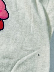 NWT Nintendo Kirby Graphic T Shirt Men’s Size S 34-36 Cream Color Short Sleeve
