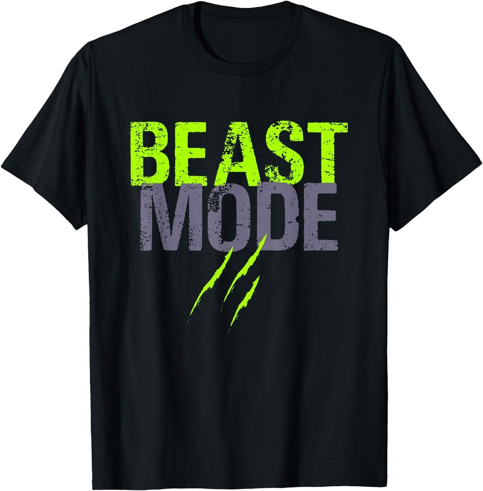 Beast Activated Mode On Funny Fitness Gym Motivation Unisex Short Sleeve T-Shirt