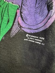 Vintage Single Stitch T Shirt Lot 1989 Joker Haha Batman Size M Nice Condition