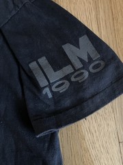 Vintage 1990 ILM Industrial Light & Magic Back to the Future 131 Shirt Black