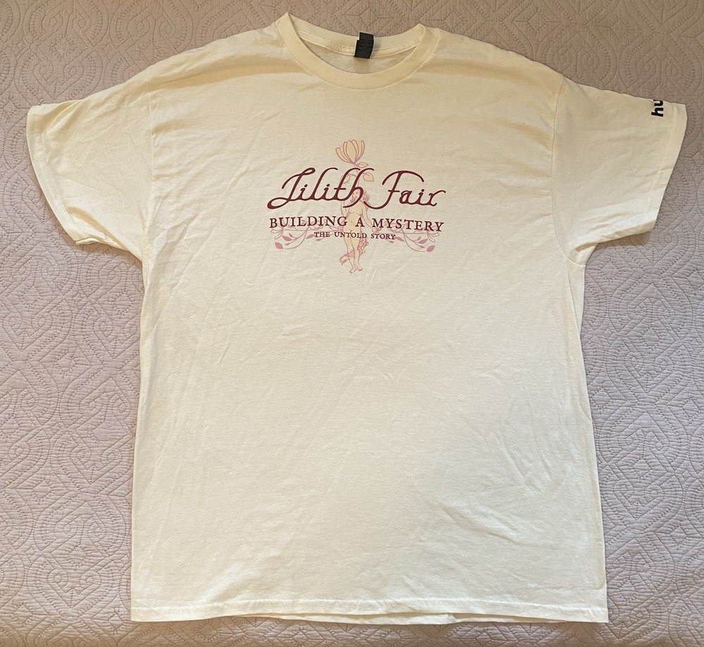 Lilith Fair Building a Mystery The Untold Story Documentary Hulu T-Shirt Size XL