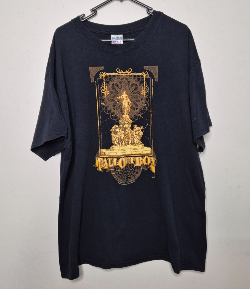 Fall Out Boy T-Shirt Tee 2007 Size XL American Rock Band Music