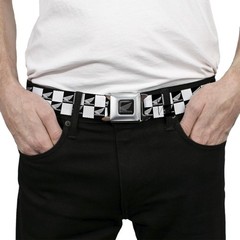 Honda Motorsports Belt, Seatbelt Buckle Belt, Honda Motorcycle Wing Logo Chec…