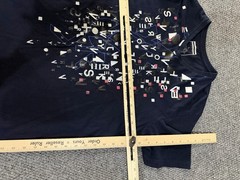 Sean John t shirt mens large blue graphic short sleeve casual hip hop y2k