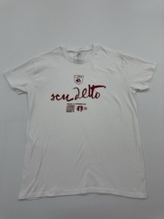 Sol’s-Regent Boys White Sports Graphic Logo T-Shirt Size M New