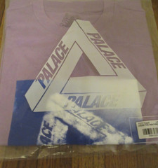 Palace Under The Weather Tee T-Shirt Size XL Light Purple Palace Skateboards New
