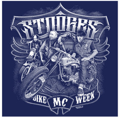 T-SHIRT–THREE STOOGES-BIKE WEEK