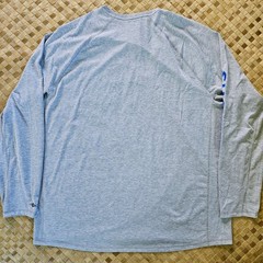 Carhartt Shirt Mens XXL Gray Force Long Sleeve Pocket UPF Vented Tee Workwear