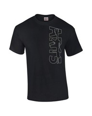 AR-15 T-Shirt Out Line Logo 2A Rifle Gun Size S to 5XL 100% cotton