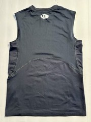 Under Armour Youth HeatGear Sleeveless T-Shirt Black – Size YM