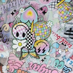 Custom A4 Heat Transfer DIY Stickers Bulk Wholesale DTF Gang Sheet Transfers