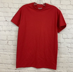 Gildan Adult Unisex DryBlend 50/50 G800 #15 Small Red SS Crew Neck Tshirt New