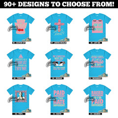 1 Somos Eternos Denim Turquoise Smokey Blue Red Stardust Stone T Shirt to Match