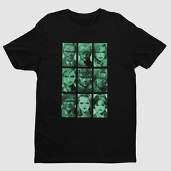Metal Gear Solid Codec Portraits Premium Unisex T Shirt Exclusive Design
