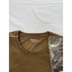 NWT Goodthreads Short Sleeve T-Shirt Crew Neck Pullover Brown Mens Size XXL