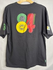 Vintage Mecca 90s T Shirt Size L LARGE Hip Hop Logo Black EUC