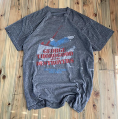 Vintage George Thorogood and the Destroyers “50 states 50 dates” Gray T-Shirt