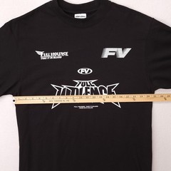 Shaka Wear Full Violence Graphic Tee MMA Mens L Black Super Max Heavy T-Shirt