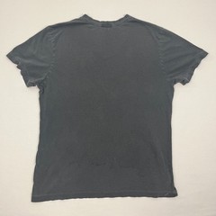 James Perse Mens Size 4 L / XL Washed Gray Cotton V-Neck Casual Preppy USA Made