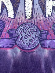Vintage Hand Dyed by Sundog Men’s T shirt Furthur Fall Tour 2012 Tie dye – 2XL