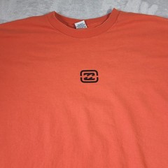 Billabong T-Shirt Mens XL Orange Vintage Bong Systems Graphic Made in USA