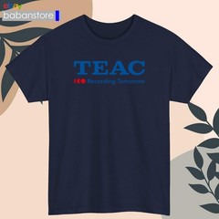 TEAC Corporation Electro Logo Black/White/Grey/Navy/Light Blue T-Shirt S-5XL