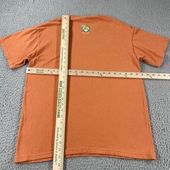 VTG Life is Crap “No Skateboarding” T-Shirt Orange Adult Men’s Size Medium Tee *