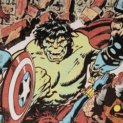 MARVEL COMICS Shirt Mens Small Gray Golden Age Avengers Casual Hulk Thor NWT
