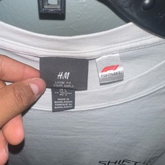 H&M Formula 1 Shift Up A Gear Graphic T-Shirt Loose Fit