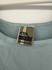 Vintage 1996 Gotcha Men’s Tank Top Surf Skate Blue Large USA