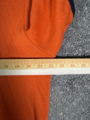 Vintage Polo Ralph Lauren Orange T Shirt Ringer Tee Ribbed Mens XL Y2K 90s